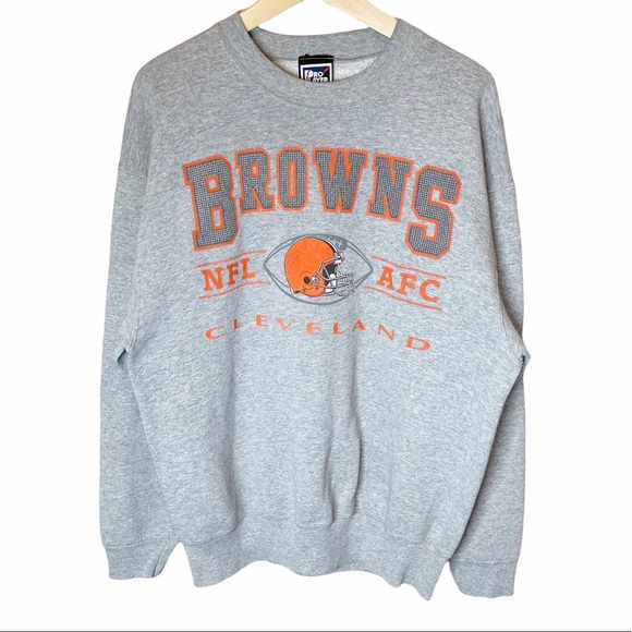 Vintage Other - Vintage Cleveland Browns NFL Pro Player Sweatshirt Size Large